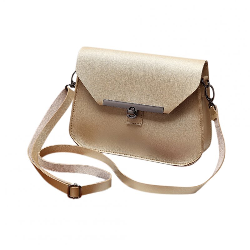 Wholesale Women's Solid Color PU Leather Latch Strap Shoulder Bag ...