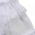 Women s Solid Ruched Drawstring Tube Top Sexy Lace Short Sleeve Dirndl Blouse for Bavarian Oktoberfest