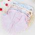 Women s Summer Flower Embroidery Wave Edge Sunscreen Ice Silk Mask Dustproof Mask Polka dot pink One size
