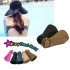 Women s Summer Wide Brim Roll Up Foldable Sun Beach Straw Visor Hat Cap