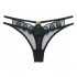 Women s Underpants  Mesh Embroidery Transparent  Sexy Low waist  Thong purple