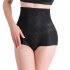 Women s Underpants No trace High Waist Belly Tight Waist Body Shaping Breathable Hip Shaping Thin Type Underwear black XXXL