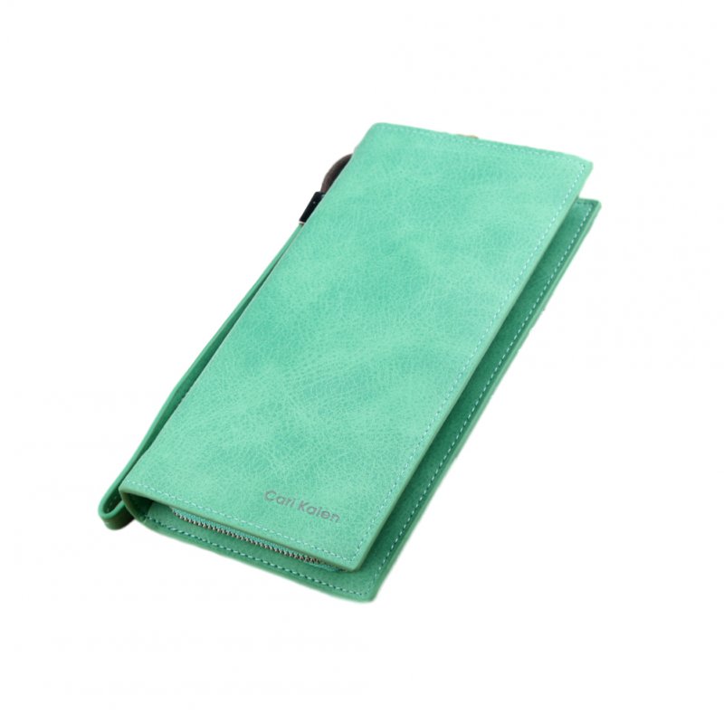Women's Wallet Clutch Zipper Long Multi-card 2 Folding Handbag