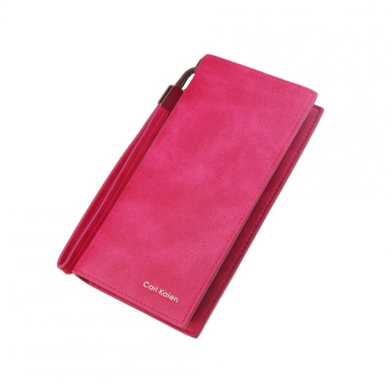 Women's Wallet Clutch Zipper Long Multi-card 2 Folding Handbag