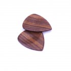 Wood Acoustic Guitar Pick Plectrum Hearted Shape Picks  Wooden
