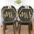 Wood Chair Flag Chairs Sign DIY Wedding Decoration for Engagement Wedding Party Supplies