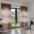 Wood Grain Shading Window Curtain for Home Living Room Bed Room Decoration Coffee color 1   2 7 meters high
