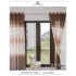 Wood Grain Shading Window Curtain for Home Living Room Bed Room Decoration Coffee color 1   2 7 meters high
