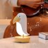 Wooden Bird Night Light Usb Charging Stepless Dimming Led Table Lamp With Bluetooth compatible Speaker White Bluetooth compatible