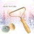 Wooden Cashmere Sweater Trimmer Shaver Lint Remover Manual Pilling Clothing Care Wood color