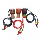 Wooden Classic Mini Djembe Necklace Percussion African Hand Drum Pendant Gift  random