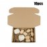 Wooden Colored Stone Building Block Educational Toy Stacking Game Toy wood color models  a set of 10 