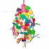 Wooden Cotton Rope Sunflower Bite Toy for Large Medium Parrot As shown