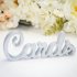Wooden Freestanding Cards Sign for Wedding Table Sign Wedding Sign Pros for Reception Decorations Silver