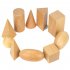 Wooden Geometric Educational Building Blocks for Kids Infants