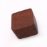 Wooden Guitar Pick Plectrum Box for 4pcs Picks Hold  Wood color