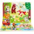 Wooden Jigsaw Puzzle Board Hand Grib Kid Early Educational Toy Hand grab board  081 lower letter puzzle