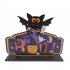 Wooden  Pendant Halloween Pumpkin Skull Spider Bat Party Scene Decorative Ornaments No  13 20 15 5CM base 20 4 5CM weight 59 grams