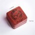 Wooden Pick Box Storage with 5pcs Guitar Picks for Electric Guitar Bass Ukulele  Skull