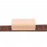 Wooden Polished Block for Guitar Bass Fret Leveling Fingerboard Luthier Tool   2 Sandpaper 12 