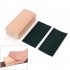 Wooden Polished Block for Guitar Bass Fret Leveling Fingerboard Luthier Tool   2 Sandpaper 9 5 