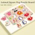 Wooden Puzzles For Toddlers 0 3 Years Old Wooden Peg Animal Traffic Shape Jigsaw Puzzles Early Educational Toys For Kids Fruit 3D puzzle