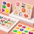 Wooden Puzzles For Toddlers 0 3 Years Old Wooden Peg Animal Traffic Shape Jigsaw Puzzles Early Educational Toys For Kids Fruit 3D puzzle