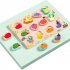 Wooden Puzzles For Toddlers 0 3 Years Old Wooden Peg Animal Traffic Shape Jigsaw Puzzles Early Educational Toys For Kids Fruit 3D puzzle