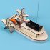 Wooden Remote Control Boat Toy for Student Science Technology Production Remote control boat