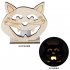 Wooden Skull Pumpkin Cat Shape LED Candle Light Decoration for Home Craft Cat