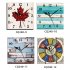 Wooden Square Wall Clocks Silent Non ticking Battery Powered For Home Kitchen Living Room Office Decor CQ240 11