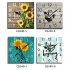 Wooden Square Wall Clocks Silent Non ticking Battery Powered For Home Kitchen Living Room Office Decor CQ240 11