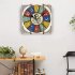 Wooden Square Wall Clocks Silent Non ticking Battery Powered For Home Kitchen Living Room Office Decor CQ240 11