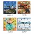 Wooden Square Wall Clocks Silent Non ticking Battery Powered For Home Kitchen Living Room Office Decor CQ240 11