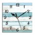 Wooden Square Wall Clocks Silent Non ticking Battery Powered For Home Kitchen Living Room Office Decor CQ240 11