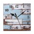 Wooden Square Wall Clocks Silent Non ticking Battery Powered For Home Kitchen Living Room Office Decor CQ240 11