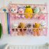 Wooden Stuffed Toy Net Hammock Hanging Toy Organizer Mounting Height Adjustable For Nursery Play Room Bedroom Kid s Room colorful