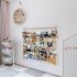 Wooden Stuffed Toy Net Hammock Hanging Toy Organizer Mounting Height Adjustable For Nursery Play Room Bedroom Kid s Room colorful
