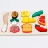 Wooden Toy Kitchen Cut Fruits Vegetables Dessert Kids Cooking Kitchen Toy Food Pretend Play Puzzle Educational Toys for Children