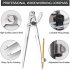 Woodworking Compass With Pencil Holder Professional Carpenter Pencil Compass  8 Inch Maximum Span Carbon Steel Circular Marking Tool For Geometry Drawing Drafti