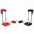 Woodworking Drilling Locator Tool Convenient Labor saving Alloy Steel Pocket Hole Jig Kit Diy Household black