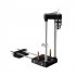 Woodworking Drilling Locator Tool Convenient Labor saving Alloy Steel Pocket Hole Jig Kit Diy Household black