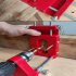 Woodworking Drilling Locator Tool Convenient Labor saving Alloy Steel Pocket Hole Jig Kit Diy Household black