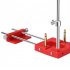 Woodworking Drilling Locator Tool Convenient Labor saving Alloy Steel Pocket Hole Jig Kit Diy Household black