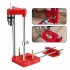 Woodworking Drilling Locator Tool Convenient Labor saving Alloy Steel Pocket Hole Jig Kit Diy Household black