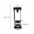Woodworking Drilling Locator Tool Convenient Labor saving Alloy Steel Pocket Hole Jig Kit Diy Household black