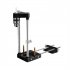 Woodworking Drilling Locator Tool Convenient Labor saving Alloy Steel Pocket Hole Jig Kit Diy Household black