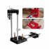 Woodworking Drilling Locator Tool Convenient Labor saving Alloy Steel Pocket Hole Jig Kit Diy Household black