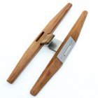 Woodworking Hand Planer Carpenter Plane Rosewood Bird Flat Planer Wooden Slotted Trimming Tools Wood color