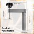 Woodworking Hold Down Clamp  600 Pounds Adjustable Clamping Pressure  High Hardness Adjustable Woodworking Desktop Clip For Milling  Cutting And Grinding Quick 